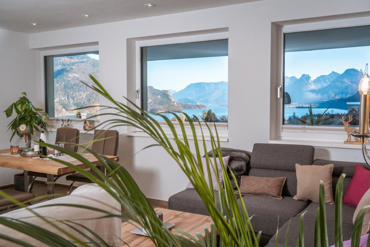 Appartement Traum Blick Sankt Gilgen Extérieur photo