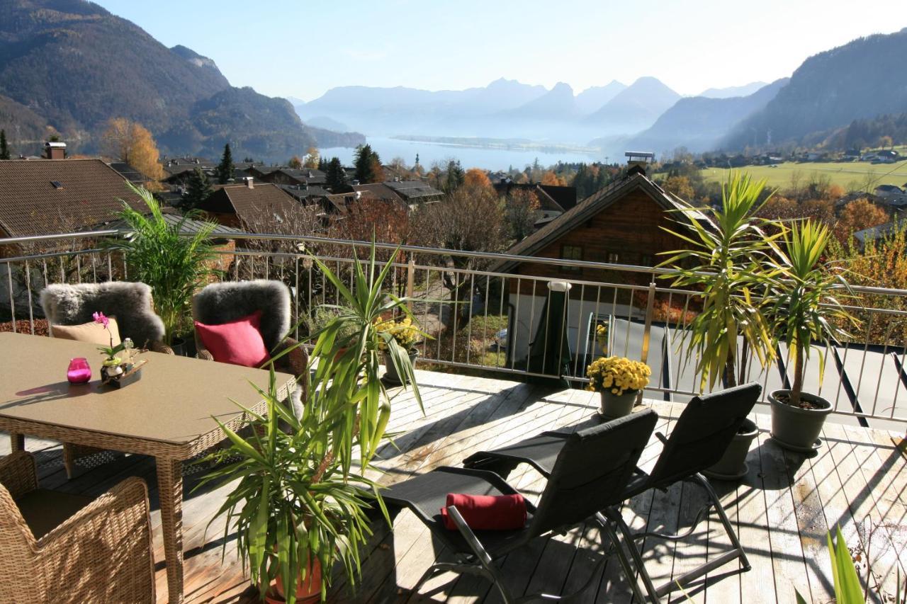 Appartement Traum Blick Sankt Gilgen Extérieur photo