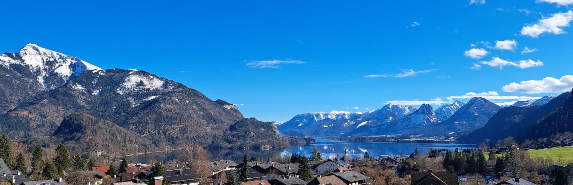 Appartement Traum Blick Sankt Gilgen Extérieur photo